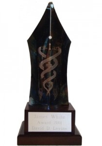 James White Award trophy